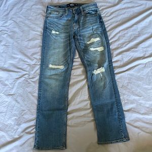 Hollister ripped jeans
